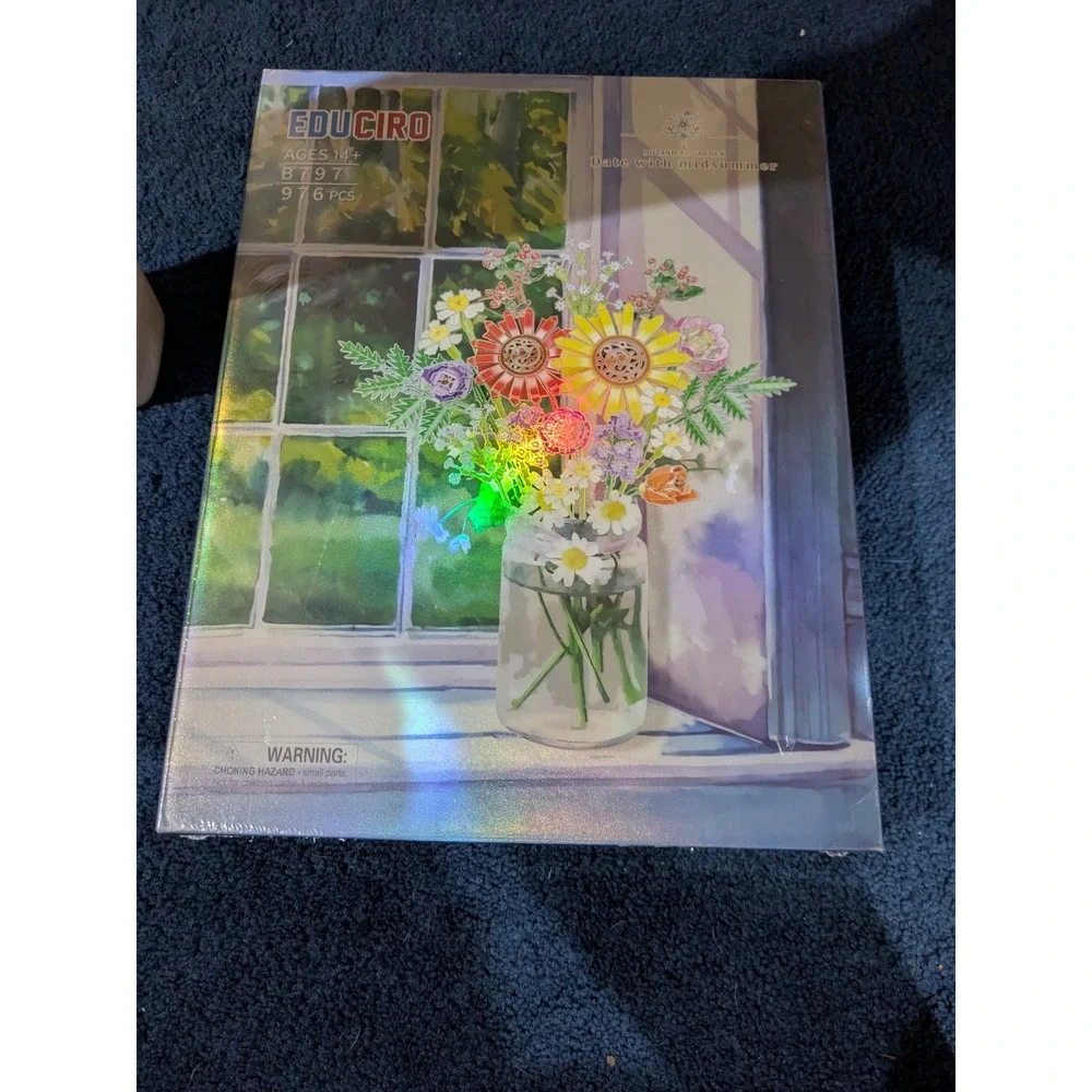 Building Set Botanical Garden Date with Midsummer‎ Flower Bouquet B797 NEW